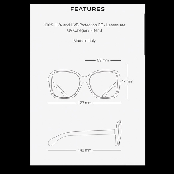 Chanel Sunglasses.